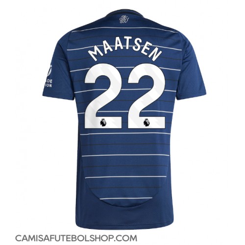 Camisa de time de futebol Aston Villa Ian Maatsen #22 Replicas 3º Equipamento 2024-25 Manga Curta
